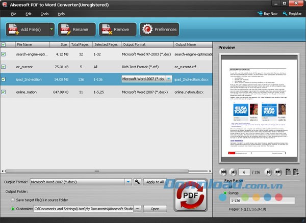 Aiseesoft PDF to Word Converter