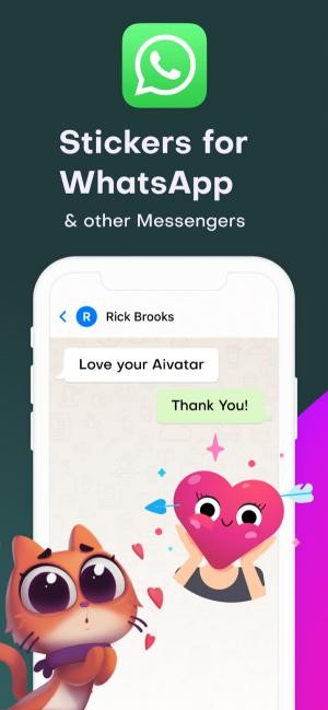 Aivatar cho bạn tạo ra các sticker từ khuôn mặt mình độc đáo