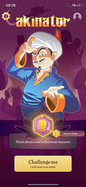Akinator VIP là ứng dụng giải trí vui cho mọi người