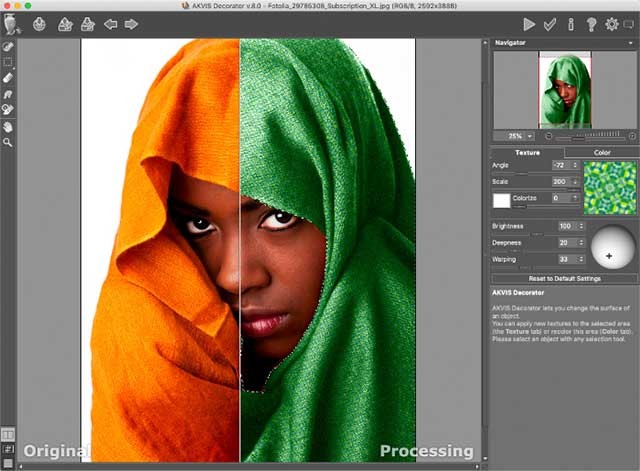 Akvis Decorator là phần mềm chỉnh sửa ảnh độc đáo với giao diện đơn giản