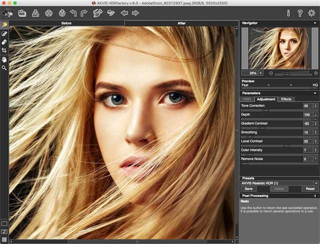 Công cụ sửa ảnh chuyên nghiệp