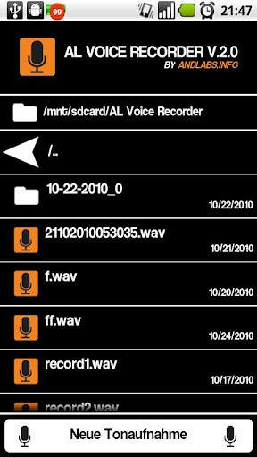 AL Voice Recorder for Android