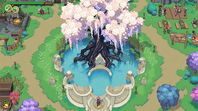 Alabaster Dawn là game nhập vai hành động kết hợp phiêu lưu phong cách JRPG