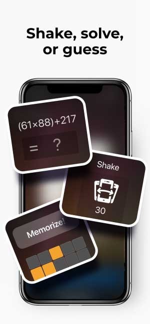 Lắc điện thoại, giải toán hoặc chơi game trí nhớ để tắt chuông