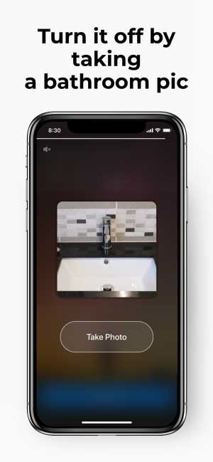 Tắt chuông bằng cách chụp ảnh địa điểm đã đăng ký