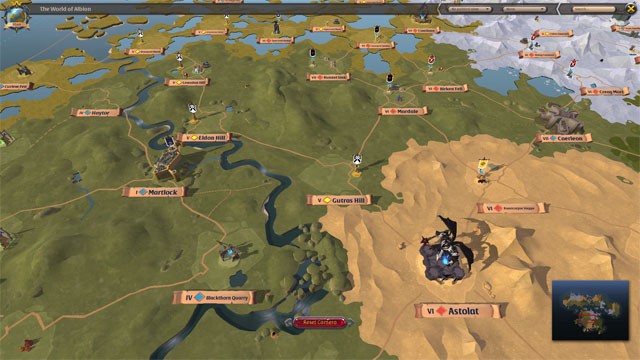 Khám phá bản đồ game Albion Online rộng lớn
