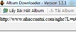 Album Downloader 1.4.3.5 - Tải nhạc miễn phí