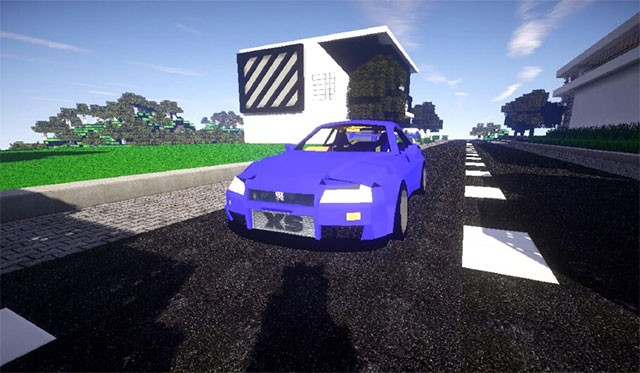 Chế tạo và lái xe vòng quanh thế giới bất tận Minecraft