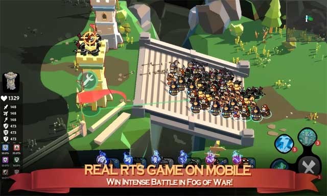 Trải nghiệm những trận chiến chiến thuật hoành tráng trong thời gian thực