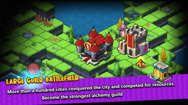 Chiến trường đấu guild rộng lớn