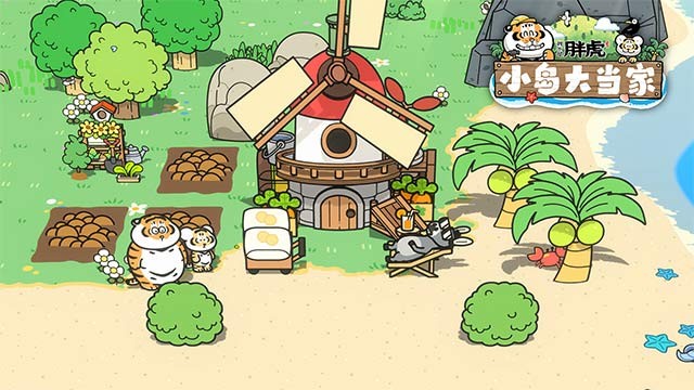 Khám phá và xây dựng đảo thiên đường rực rỡ sắc màu trong game Alexander the Fat Tiger