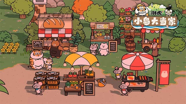 Tương tác, kết bạn và cùng nhau xây dựng hòn đảo thịnh vượng của Hổ mập và các bạn