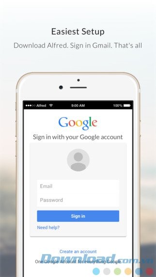 Thiết lập dễ dàng