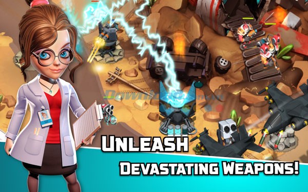 Alien Creeps TD cho Android