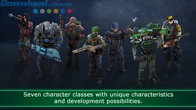 7 lớp nhân vật độc đáo và đều có thể phát triển cao hơn