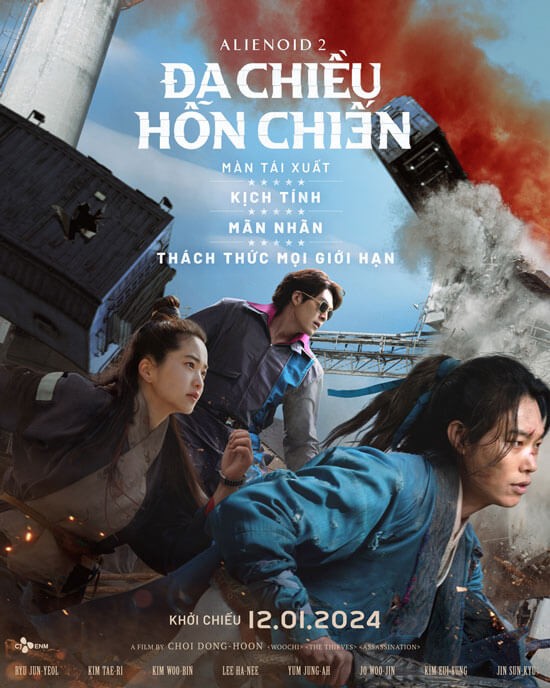 Poster phim Alienoid 2: Đa Chiều Hỗn Chiến