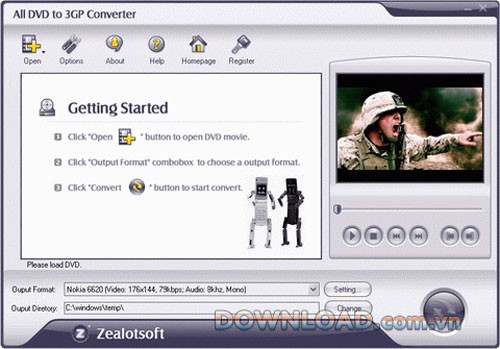 All DVD to 3GP Converter