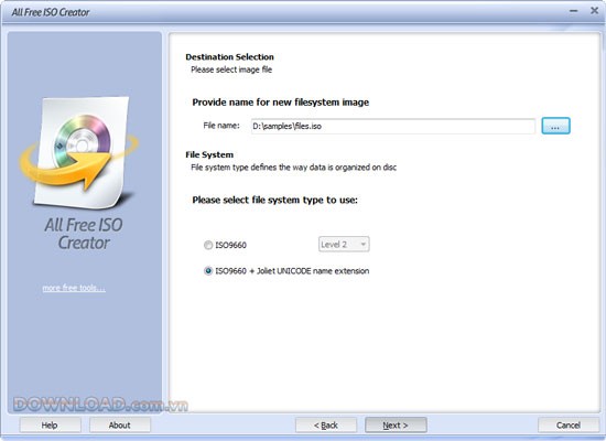 All Free ISO Creator