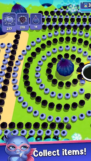 Thu thập các item và sắp xếp trong All In Hole