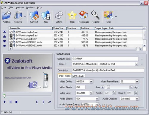 All Video to iPod Converter