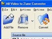All Video to Zune Converter - Chuyển đổi Video sang Zune