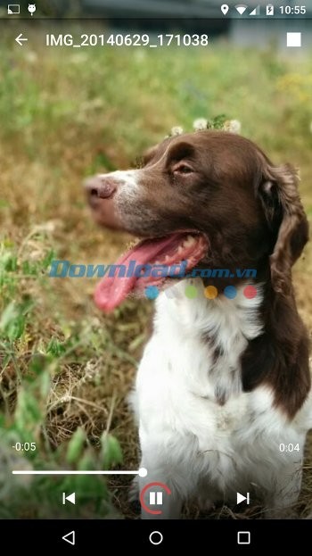 Xem ảnh trên màn hình lớn với AllCast