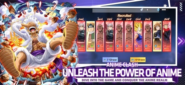 Đắm chìm trong trò chơi và chinh phục vương quốc anime