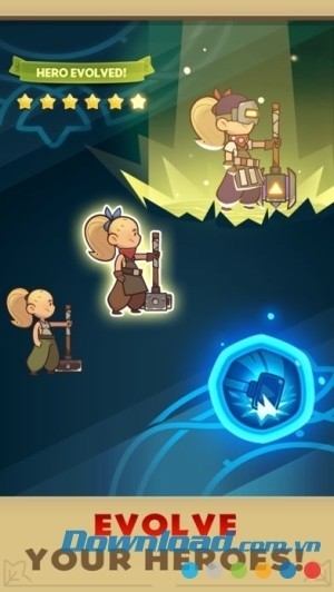 Nâng cấp nhân vật