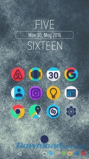 Almug - Icon Pack cho Android giúp đổi hình nền nghệ thuật