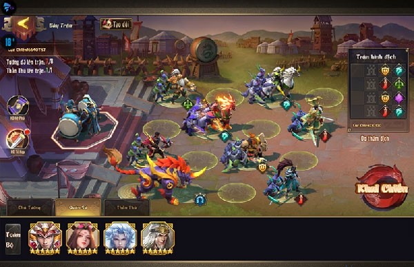 Tham gia vào những trận đánh đầy máu lửa