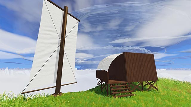 Xây dựng căn cứ, chế tạo thuyền buồm và tích cực thu thập tài nguyên, nghiên cứu công nghệ mới