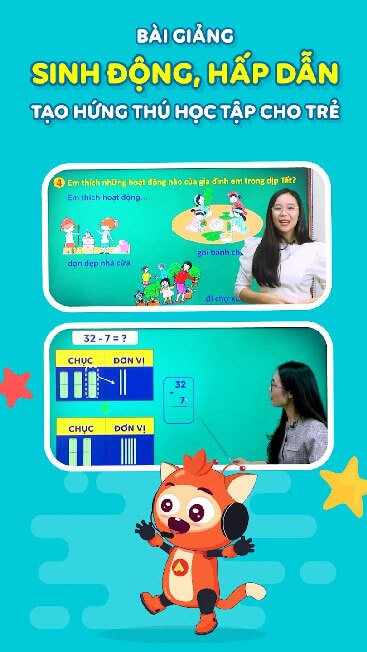 Bài giảng sinh động, hấp dẫn