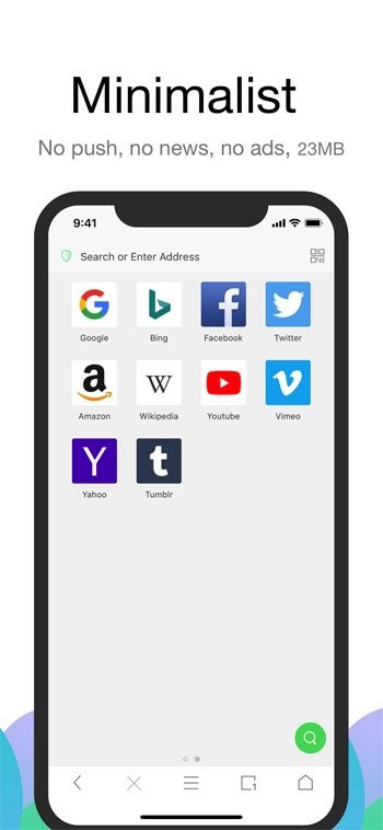 Giao diện tối giản