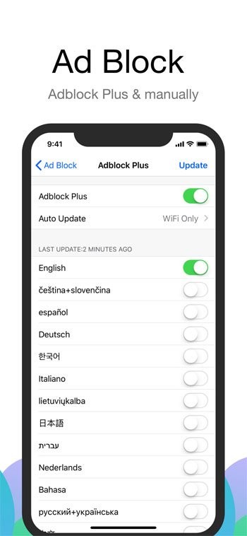 Tích hợp sẵn Adblock Plus