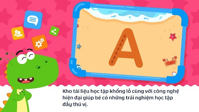 Kho tài liệu khổng lồ, hình ảnh, màu sắc bắt mắt