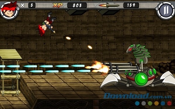 Alpha Guns Shooter cho Android thử tài bắn súng của người chơi qua nhiều môi trường khác nhau