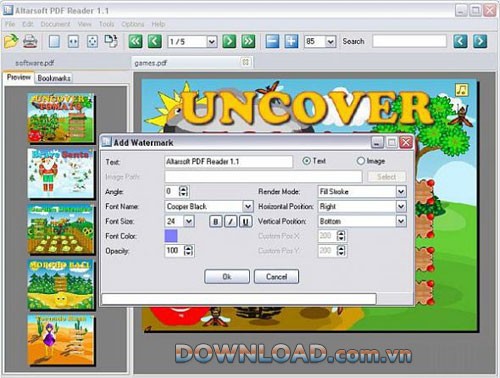 Altarsoft PDF Reader