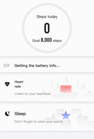 Thông tin được đồng bộ giữa đồng hồ và smartphone