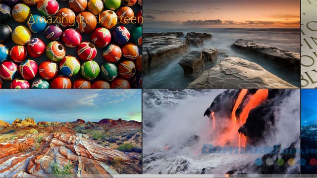 Ứng dụng hình nền Amazing Lock Screen