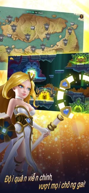 Thành lập đội hình, chinh phục thử thách trong Amazing Wizards