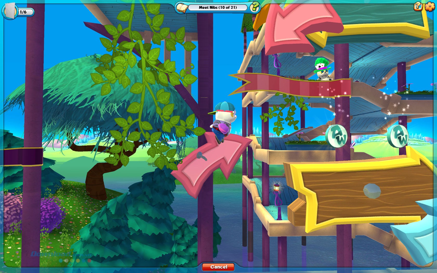 Game phiêu lưu dễ thương Amazing World