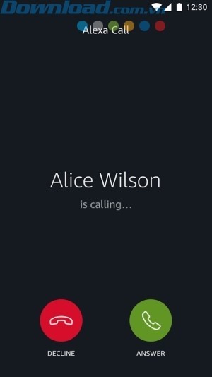 Gọi điện cho ai đó có thiết bị Echo hoặc sử dụng phần mềm Alexa