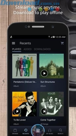 Nghe nhạc ở mọi lúc mọi nơi