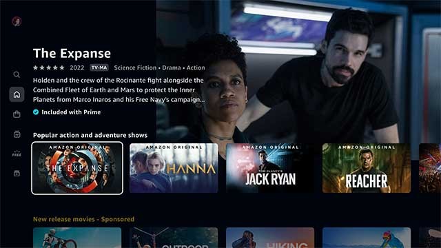 Thưởng thức các bộ phim ngay trên web, app Prime Video hoặc Smart TV