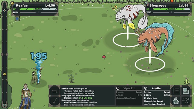 Săn thú và huấn luyện trong game Amber Island