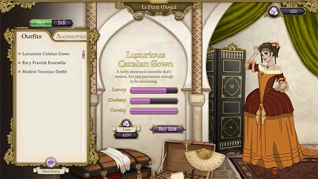 Trải nghiệm hệ thống minh họa tuyệt đẹp của Ambition: A Minuet in Power