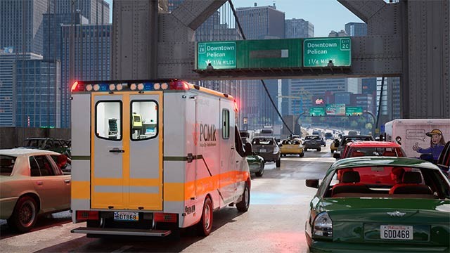 Lái xe nhanh chóng đến hiện trường để sơ cứu các nạn nhân