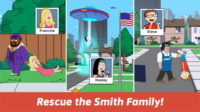 Giải cứu các thành viên trong gia đình nhà Smith