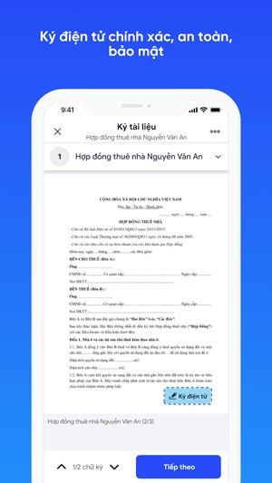 Tạo chữ ký bằng cách vẽ trên màn hình