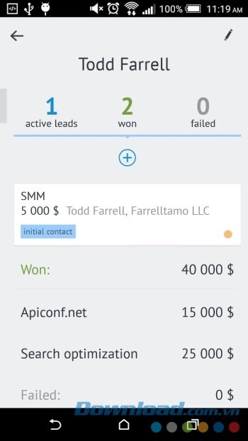 Theo dõi các giao dịch